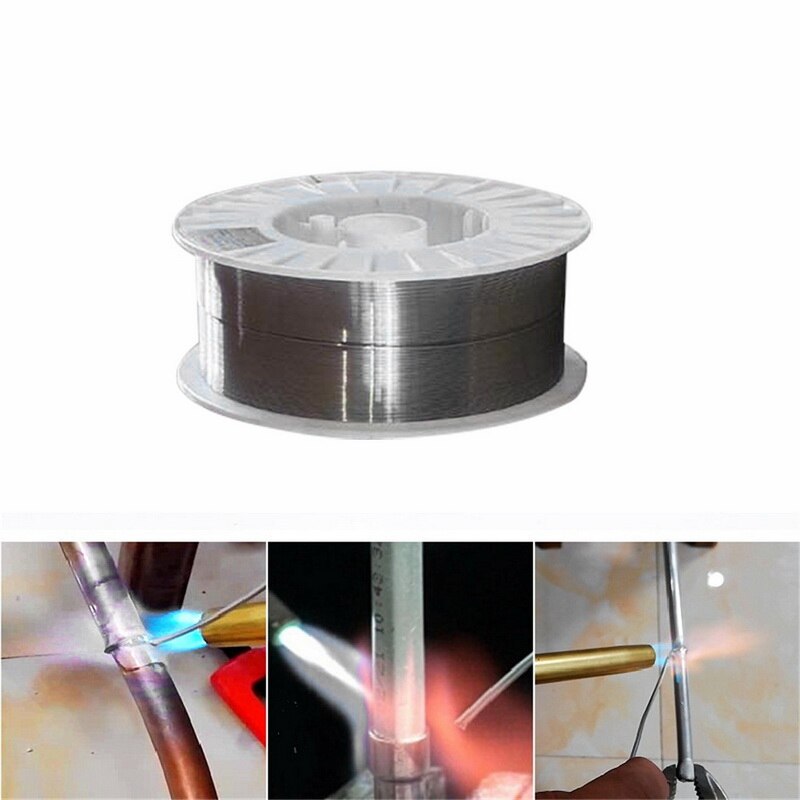Solid Lassen Draad 0.8Mm/1Mm Solid Lasdraad Roestvrij Effen-Gevulde Spool Lassen Draad Voor Voedsel/Universele Chemische Apparatuur