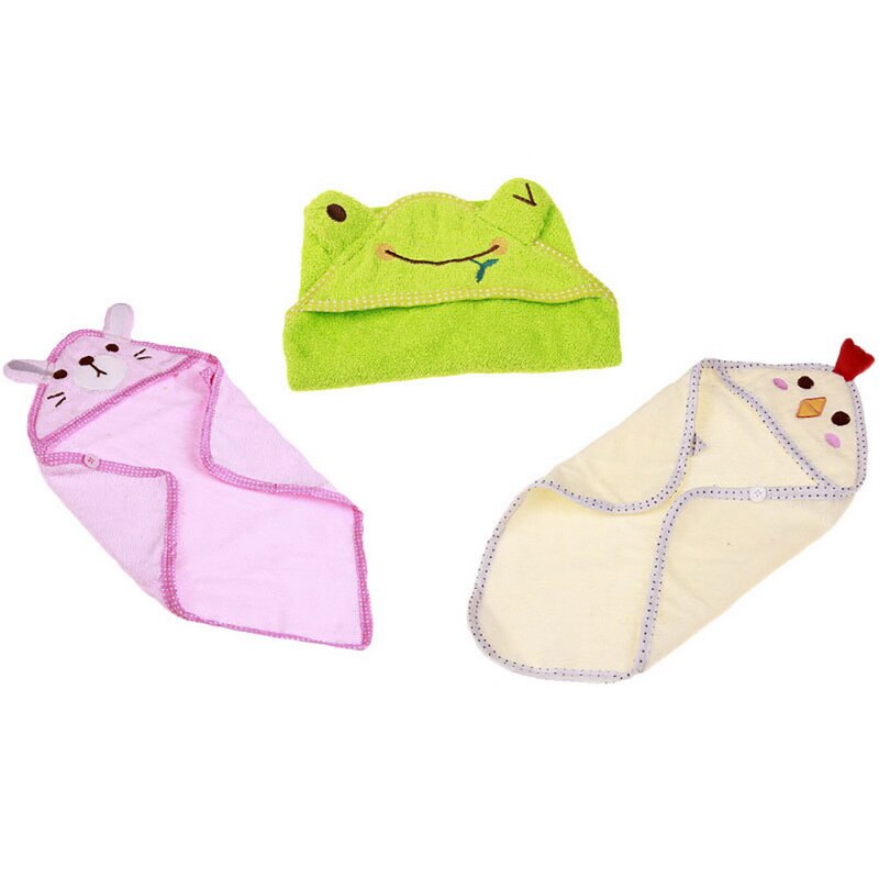 Hoomall Toalla de baño de secado suave para perro gato Linda toalla para mascotas cachorro de dibujos animados lindos Super batas de baño absorbentes Limpieza de mascota suministro