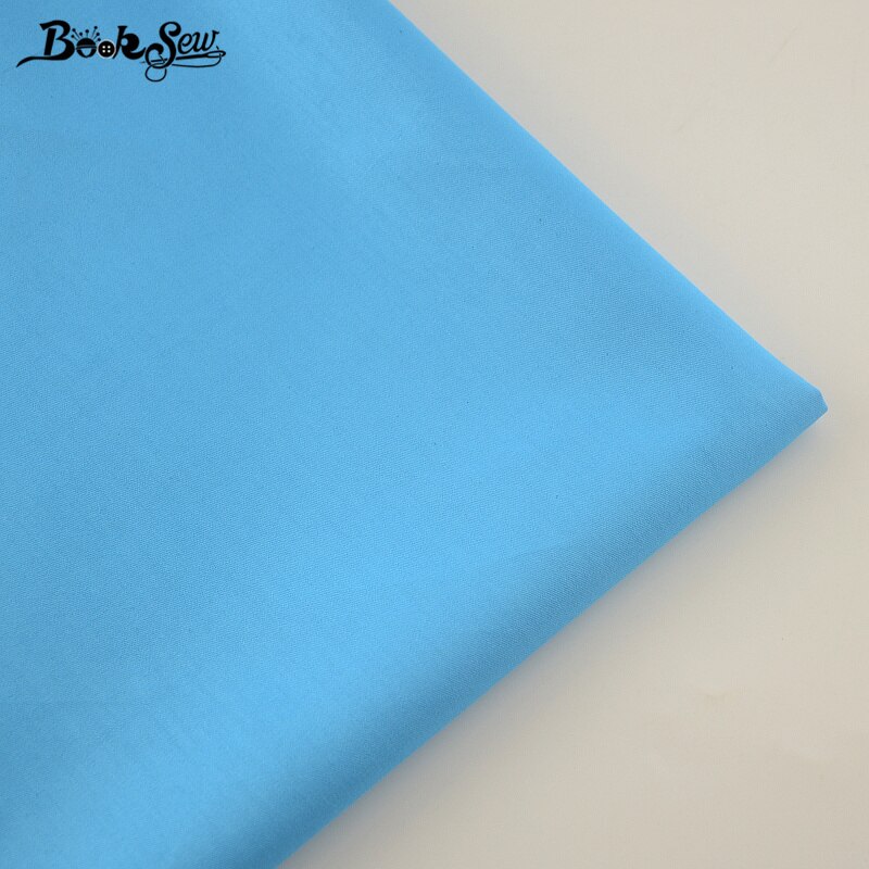 Cotton Fabric Twill Sky Blue Color Home Textile Material Sewing Cloth Tela For Bed Baby Doll Crafts