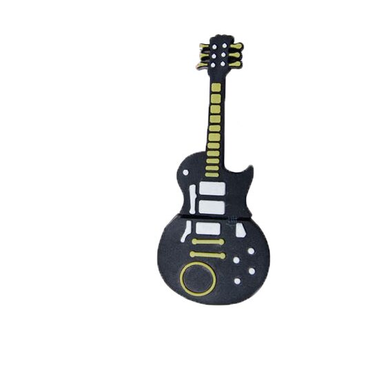 Jaster guitarra de plástico usb pen drive instrumento musical vara de memória elétrica guitar polegar drive 64gb 16gb 100% capacidade real: 8GB / JT003