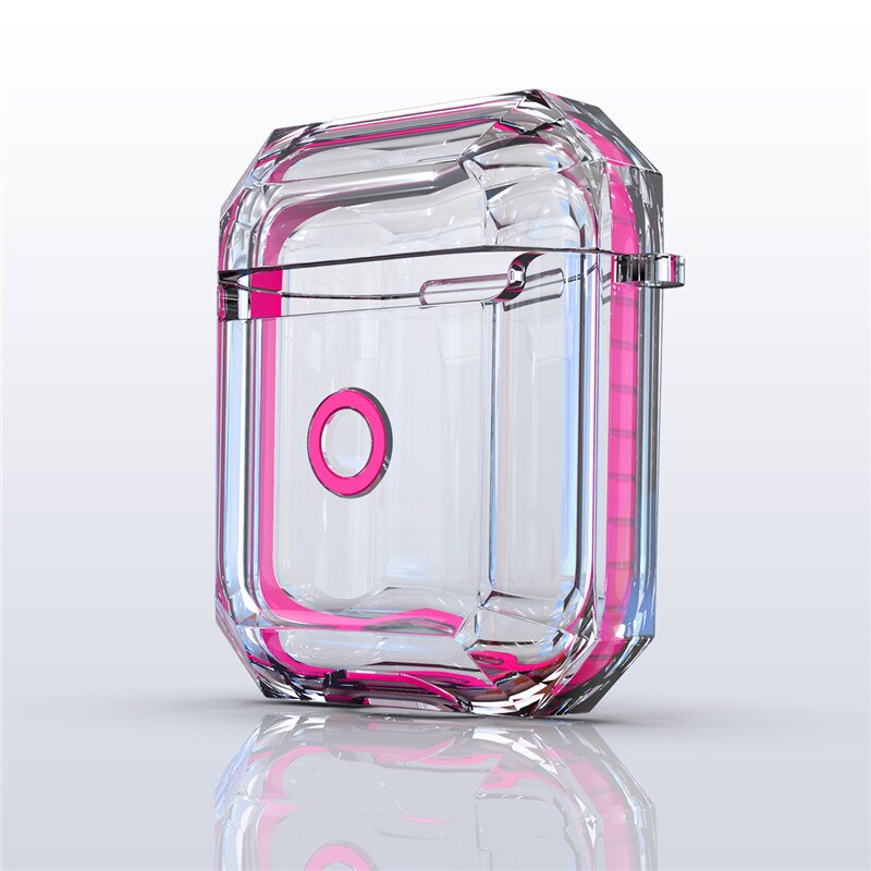 Für Apple AirPods2 Fall Klar Transparent Silikon Stoßfest Schutz Abdeckung für Funda AirPods 2 Pro Earpods Fall Zubehör