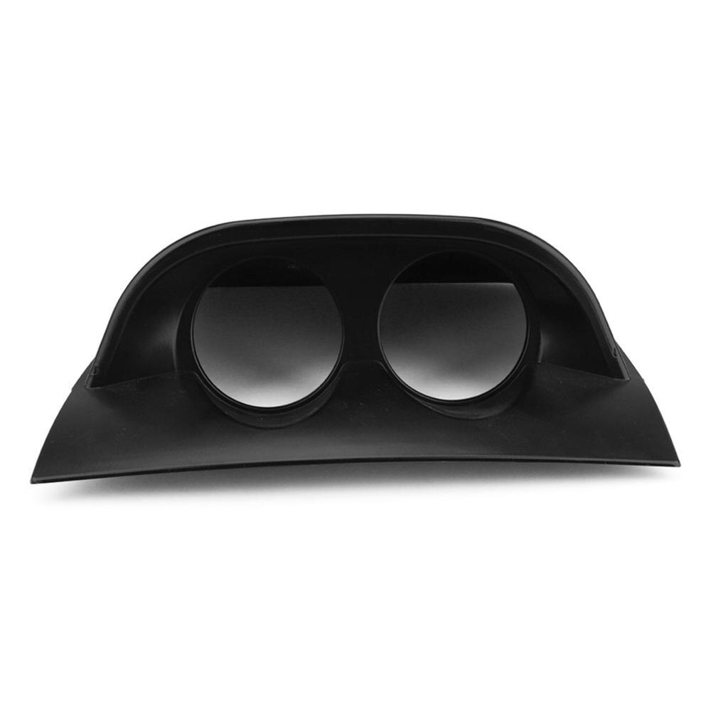 Hiilikuitu 2 tuuman 52mm kojelauta dual gage pod värimittarin pidike teline teline kilpa-auton kannen tarvikkeet