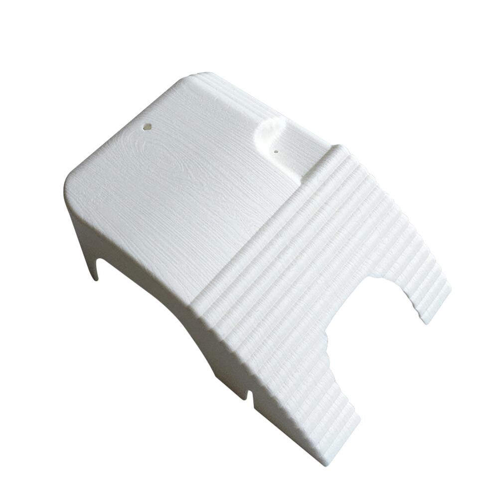 Floating Platform Muti-Purpose Double Track Climbing ABS Climbing Tortoise Platform for Turtle: white