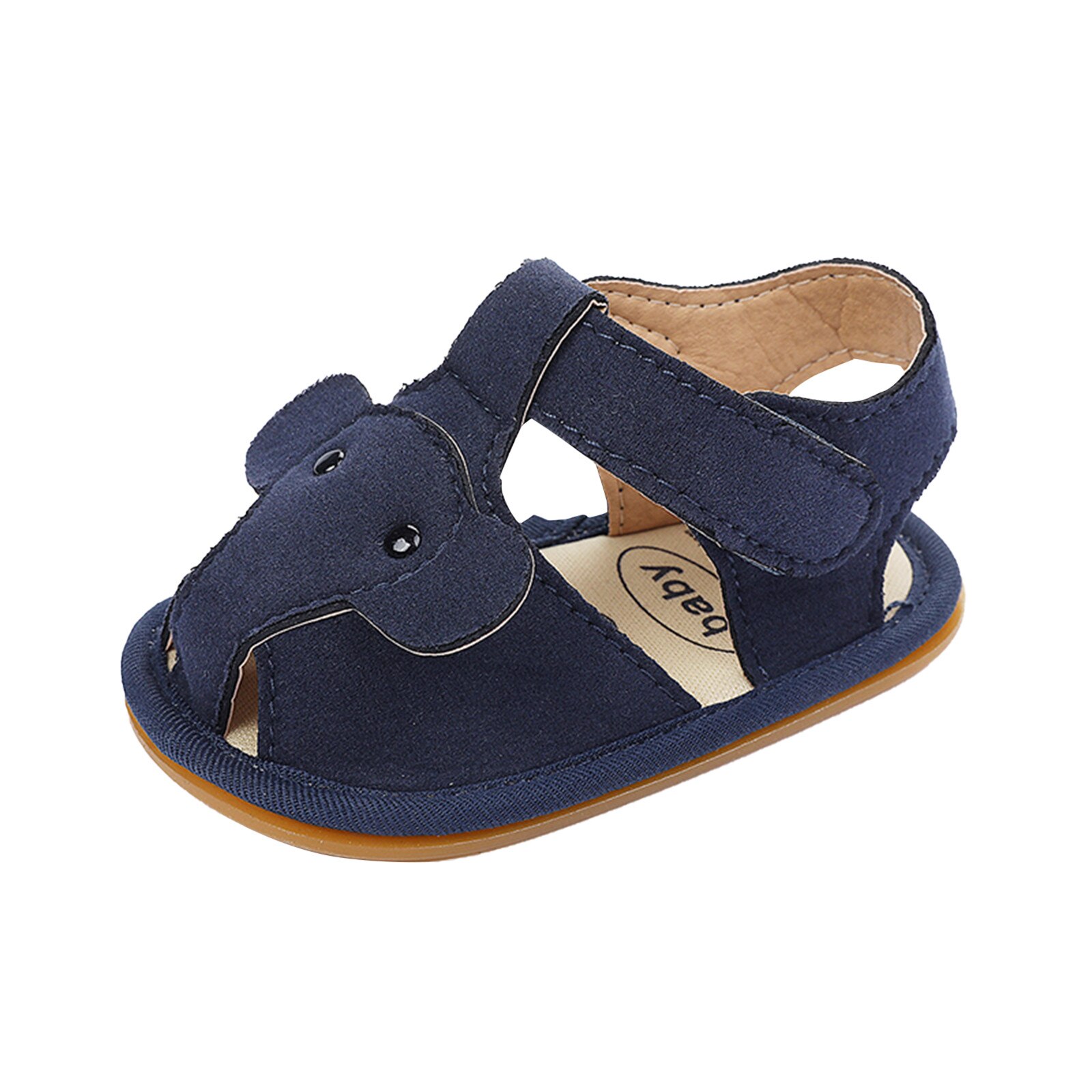 0-18 monate Kleinkind Krippe Schuhe Sommer freundlicher Kleinkind Baby Mädchen Elefant Sandalen Kork Schuhe Strand Schuhe Prewalker Zapatos