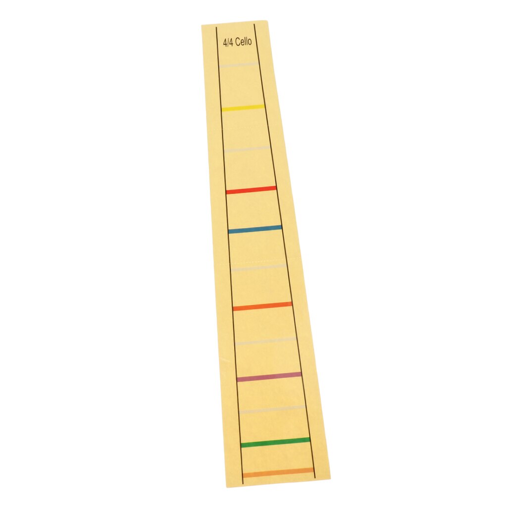 Praktische Papier Cello Viola Griffbrett Aufkleber Etikett Aufkleber Position Marker
