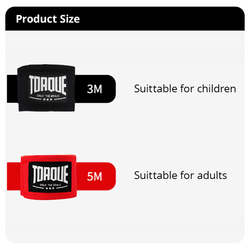 3M 5M Baumwolle Boxbandage Muay thailändisch Handgelenkbandagen Kampf Schützen Boxen Sport Kickboxen Handbandage Ausbildung Wettbewerb