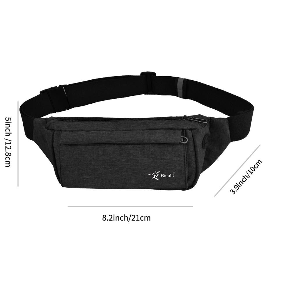 Sporttas Running Heuptas Pocket Mobiele Telefoon Houder Pouch Riem voor Fietsen Hardlopen Jogging Gym Fitness Mannen en Vrouwen