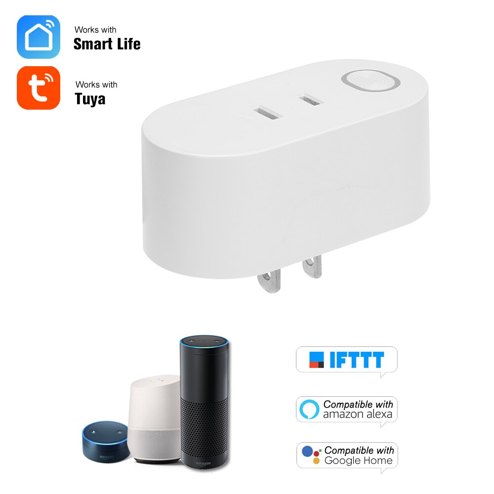 Smart WiFi Socket JP Japan Smart Plug Remote Control by Smart Phone APP from Anywhere Timing Function, Voice Control Compatible