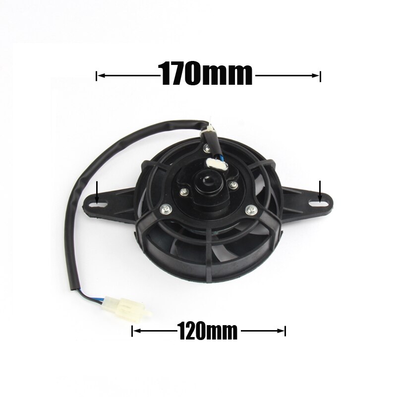 High Revolving Speeds Oil Cooler Electric Radiators Cooling Fan For 150cc 200cc 250cc Chinese ATV Quad Go Kart Buggy Motorcycle