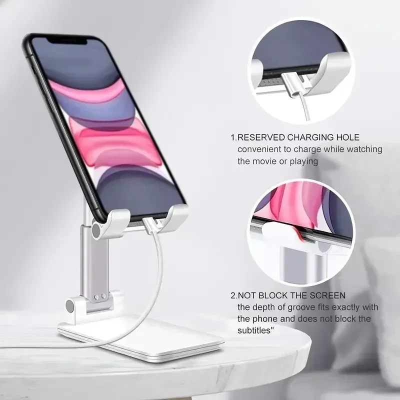 Bureau Mobiele Telefoon Houder Voor Iphone Ipad Verstelbare Desktop Tablet Houder Universeel