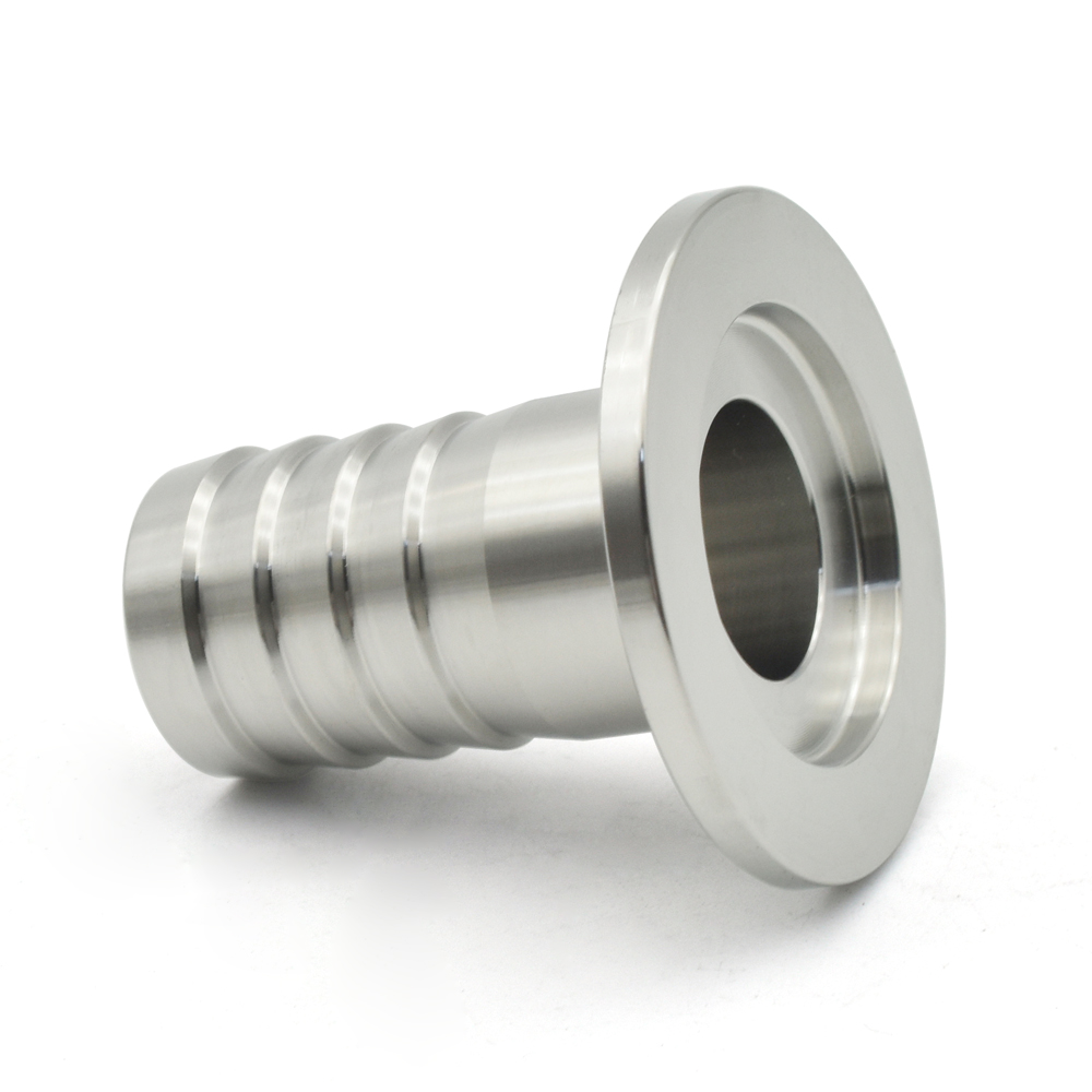 KF16 KF25 KF40 KF50 conector de gancho de manguera de vacío OD6 8 13 16 20 25 38mm SS304 adaptador de brida de vacío de acero inoxidable