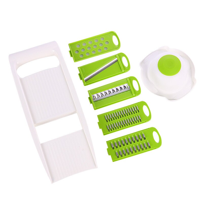 Mandoline Slicer Vegetable Cutter with Stainless Steel Blade Manual Peeler Carrot Cheese Grater Dicer Kitchen Tool