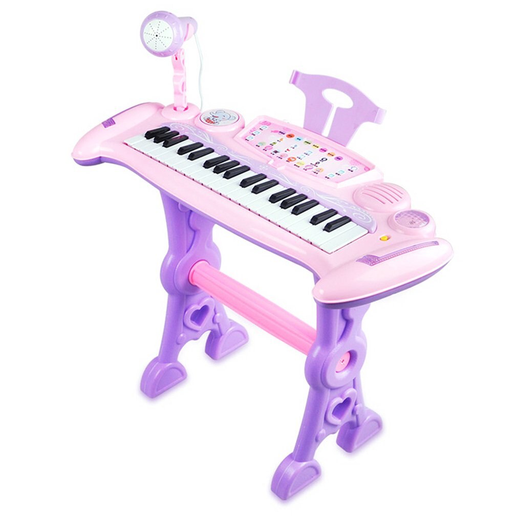 Kinderen 37 Belangrijke Elektronische Keyboard Piano Orgel Speelgoed Set Microfoon Muziek Spelen Kinderen Educatief Speelgoed