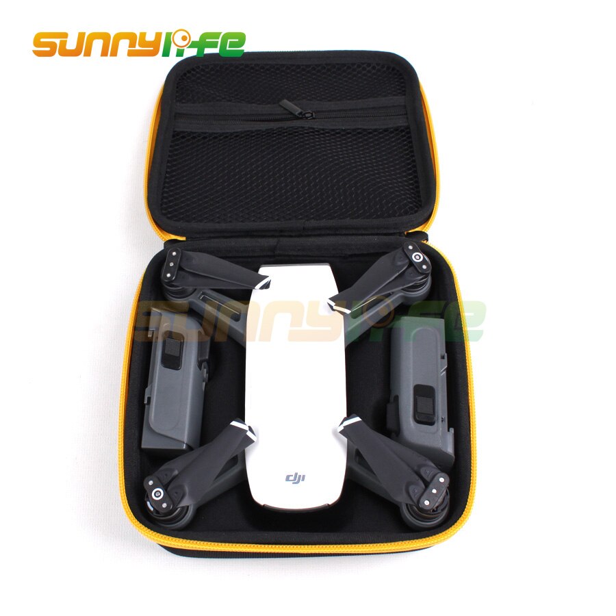 Mini Drone Storage Bag Portable Handheld Bag Travel Carrying Case for DJI Spark Camera Drone Battery Remote Controller