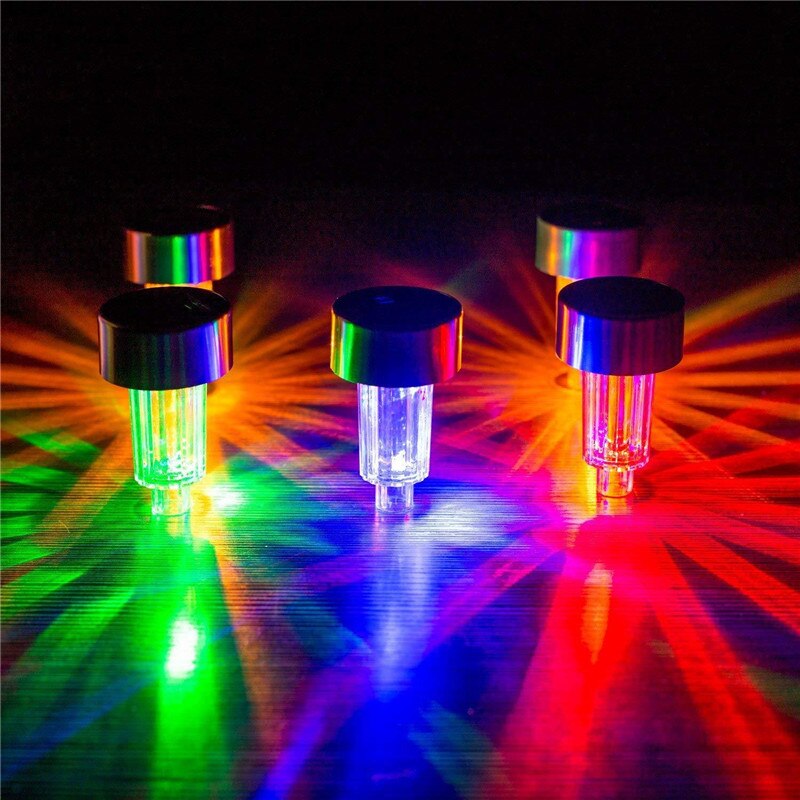 Solar LED Light Outdoor Solar Light Waterproof Landscape Lighting Led Lights for Pathway Patio Yard Lawn Garden Decoration Lamp: Colorful / 10Pcs