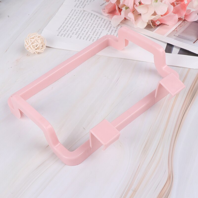1PC Plastic Garbage Bag Rack Portable Hanging Trash Rubbish Bag Storage Rack Holder Kitchen Gadgets Storage Rack