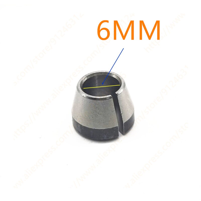 Reemplazo de tuerca cónica para Makita, 3709, 3710, MTR050, MTR051, MT370, MT372, pieza N ° 76366-2, cortadora eléctrica: Oro