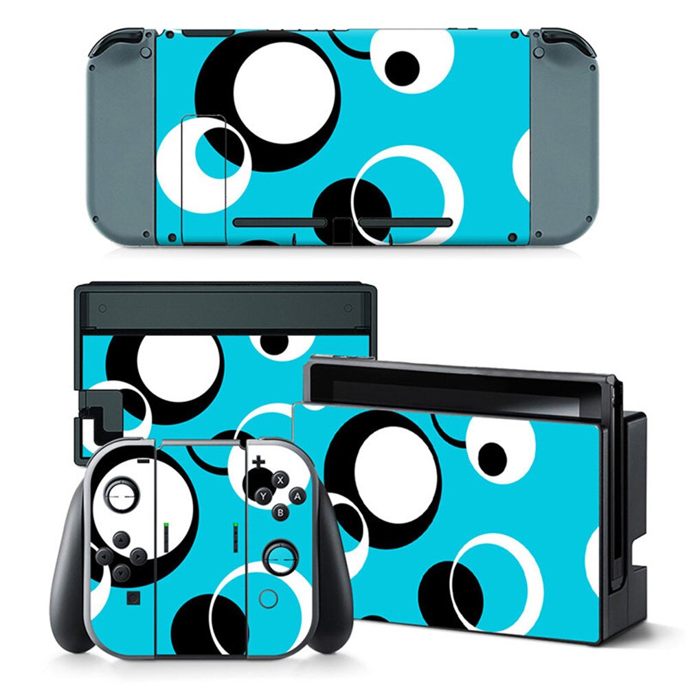 Adesivo de impressão de design personalizado dos desenhos animados para nintendo switch ns nx console: TN-switch-0383