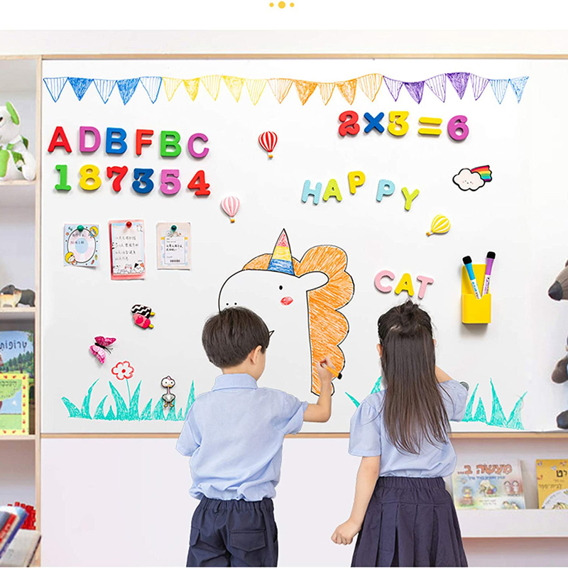 Stylos pour tableau blanc 8 couleurs, stylo magnétique à base d'eau avec capuchon effaçable, pointe Fine, peinture magnétique pour enfants, maison, bureau, école