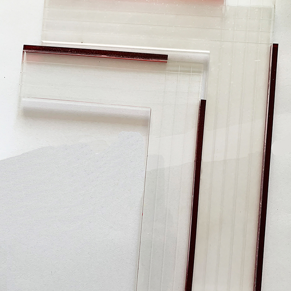 Gelplaat Positionering Liniaal