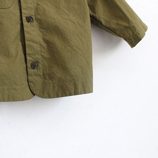 Herfst Koreaanse Knappe Pocket Revers Shirt Shirt Jongens Tops Met Lange Mouwen Shirts