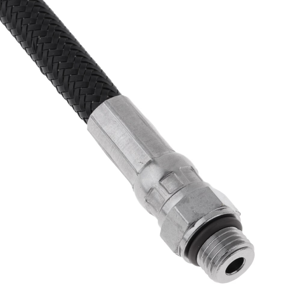 Manguera de alta presión HP de buceo negro Premium para manómetro, SPG, 1ª etapa