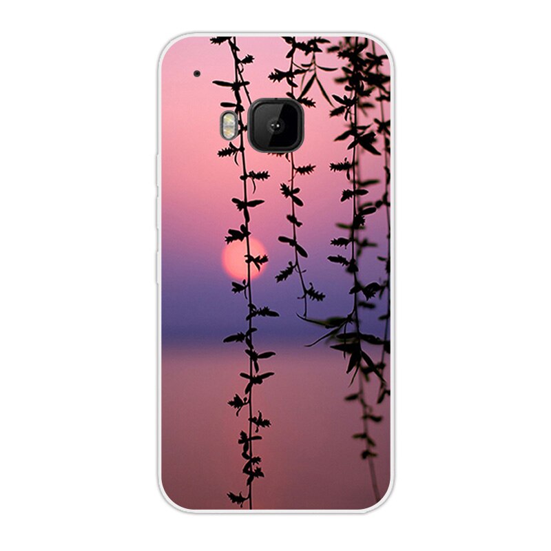 Beschermhoes voor htc one  m9 coque 5.0 " giraffe zachte tpu-hoes voor fundas htc one  m9 cover siliconen achterkant telefoonhoesjes: 15
