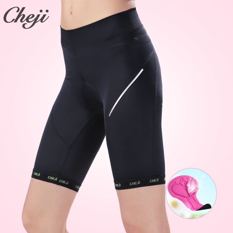 CHEJI Outdoor Sports MTB Jogging Cycling Pants Women Long /3/4 Pants MTB Road Bike Clothing Bicycle Tights