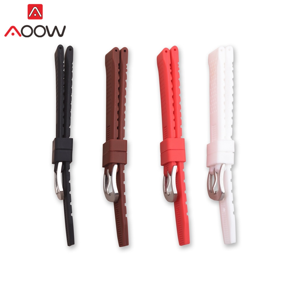 Pulseira universal de silicone, pulseira à prova d&#39;água para gear s2 s3, 16mm, 18mm, 20mm, 22mm e 24mm