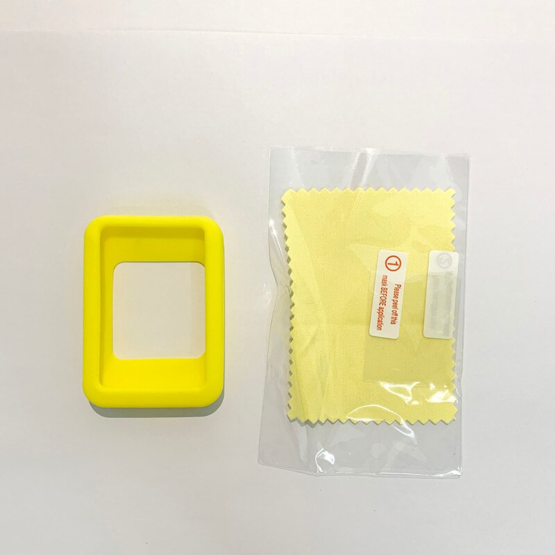Wahoo elemnt Mini fallen Fahrrad Computer Silikon Abdeckung Gummi schutzhülle + HD Film (Für Wahoo elemnt Mini)