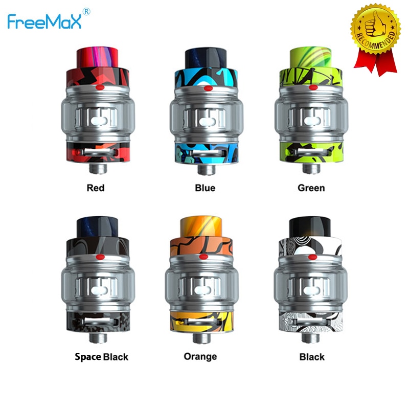 Original Freemax Fireluke 2 Subohm Tank 2ml/5ml Capacity with TX1 & TX2 mesh coil slide-to-open top fill vs Mesh Pro Tank