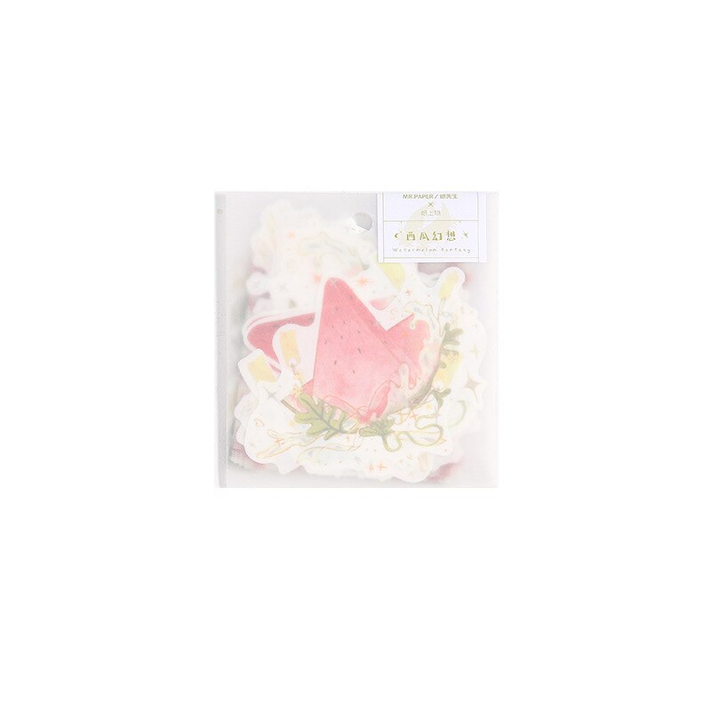 30 Sheets/pack Fruit Litmus Paper Memo Pads Loose Leaf Terra Paper Grid Pattern Writable Notepads Student School Stationery