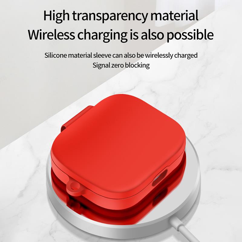 Silikonowe etui ochronne na słuchawki Xiaomi Redmi pąki 5 Pokrowiec na słuchawki Redmi pąki 5 pąki 5 Wstrząsoodporna powłoka TPU Fundas muszla