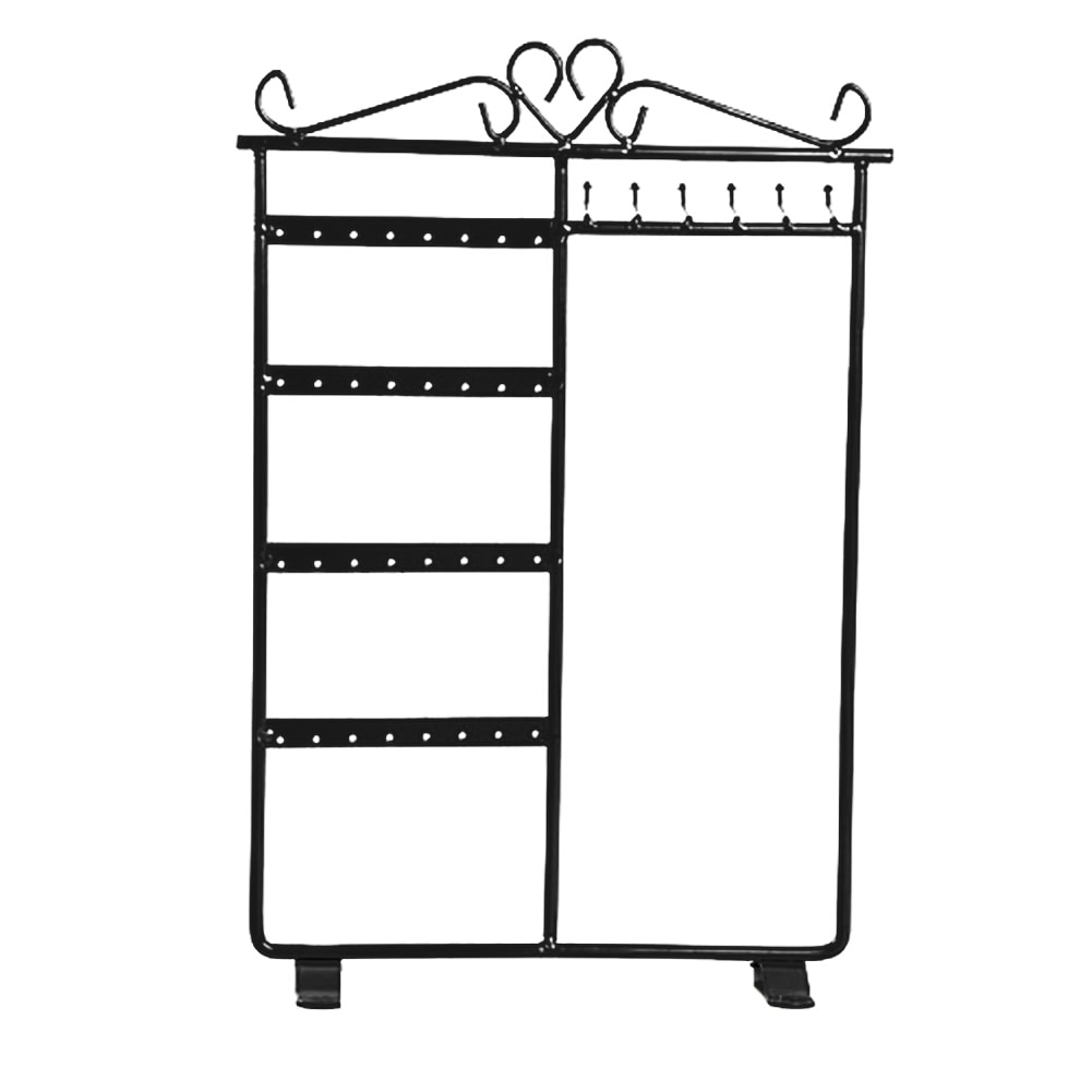 rangement bijoux Earrings Necklace Jewelry Display Hanging Rack Metal Stand Organizer Holder jewelry organizer/jewelry display
