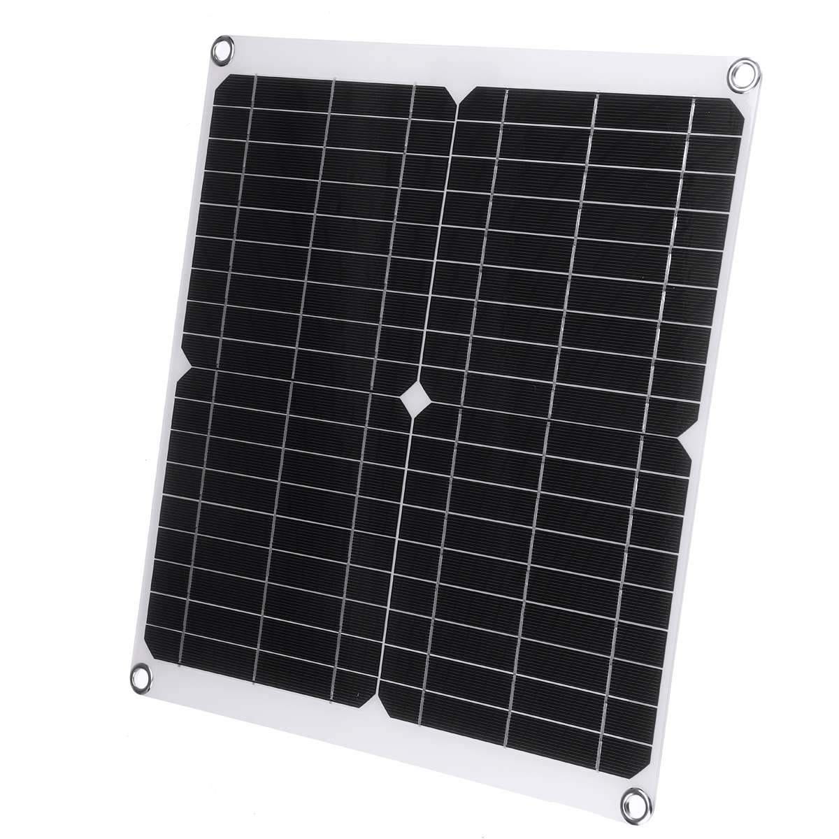 50W 18V Solar Panel with battery Clip+10/20/30/40/50/60A Solar Car Charger Controller Solar Cells for Outdoor Camping Hiking