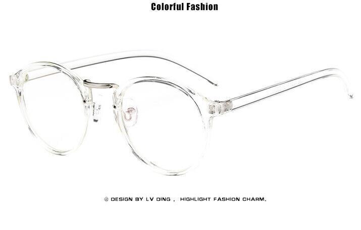 Monturas para gafas de de para mujer , gafas de grado Retro a la para mujer, monturas para gafas ópticas para mujer: Blanco