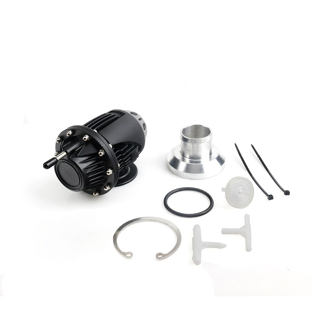 UNIVERSAL BLOW OFF VALVE BOV SUPER SQV4 IV With box and instructions: black