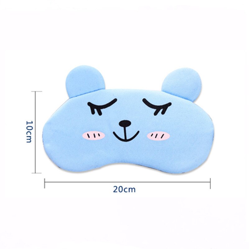 Máscara antifaz para dormir para niños, Parche de algodón para los ojos, bonita cubierta para los ojos, banda de descanso ojo, ayuda para dormir