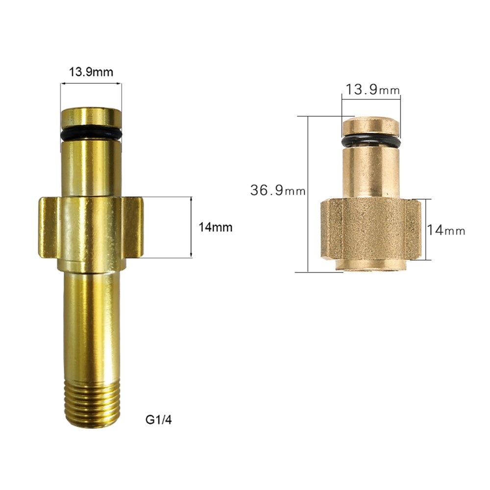 city wolf Foam Nozzle Snow Foam Lance Foam Bottle Sprayer for Daewoo ECO HPW-1317T ECO HPW-1520RS high pressure car washer