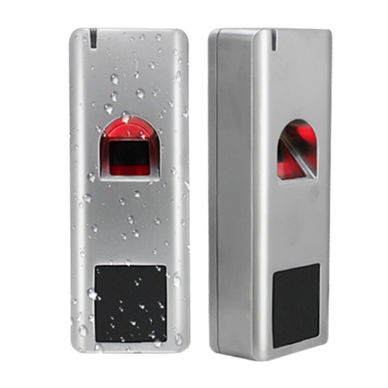 RFID Standalone Vingerafdruk Slot Toegangscontrole Reader Biometrische Vingerafdruk Controller Deur Opener Ondersteuning 2000 card