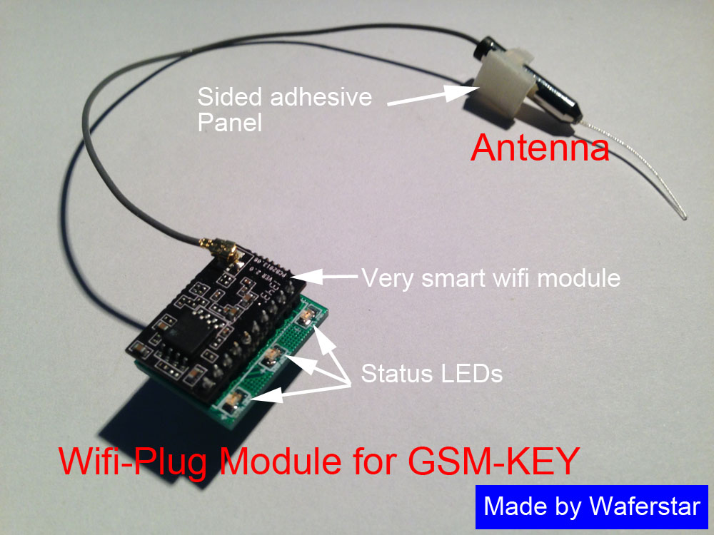 Smart wireless WiFi Plug Module for GSM-RELAY gsm remote controller