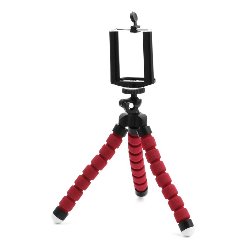 Soporte de trípode Flexible soporte de monópode Gorilla pulpo para cámara GoPro
