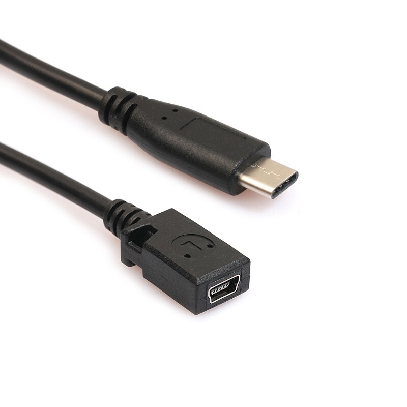Usb- 3.1 stecker auf mini-usb-buchse lade- und datenkabel für nexus 6p