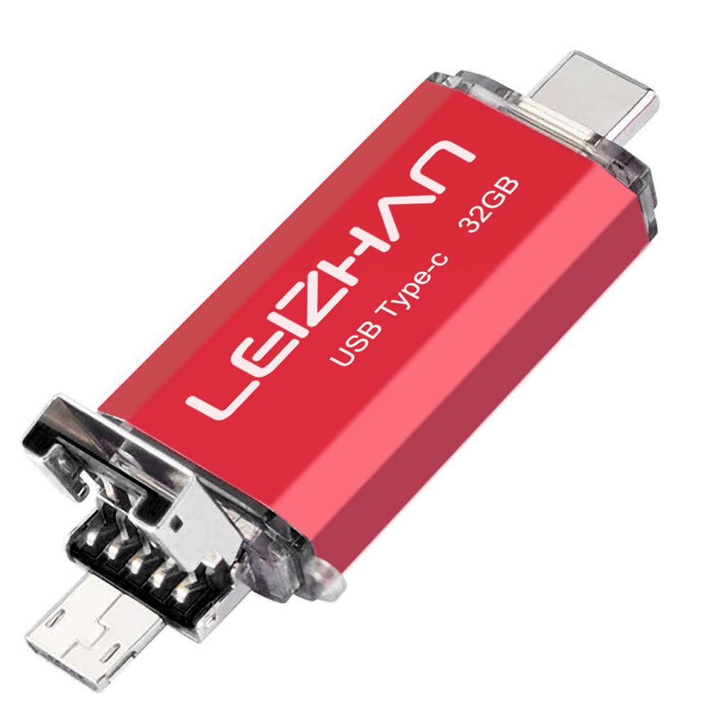 USB stick USB OTG Flash Drive para el teléfono android Samsung S10 S9 S8 S7 S5 S3 Huawei P30 P20 Pendrive USB C photo stick micro u disco