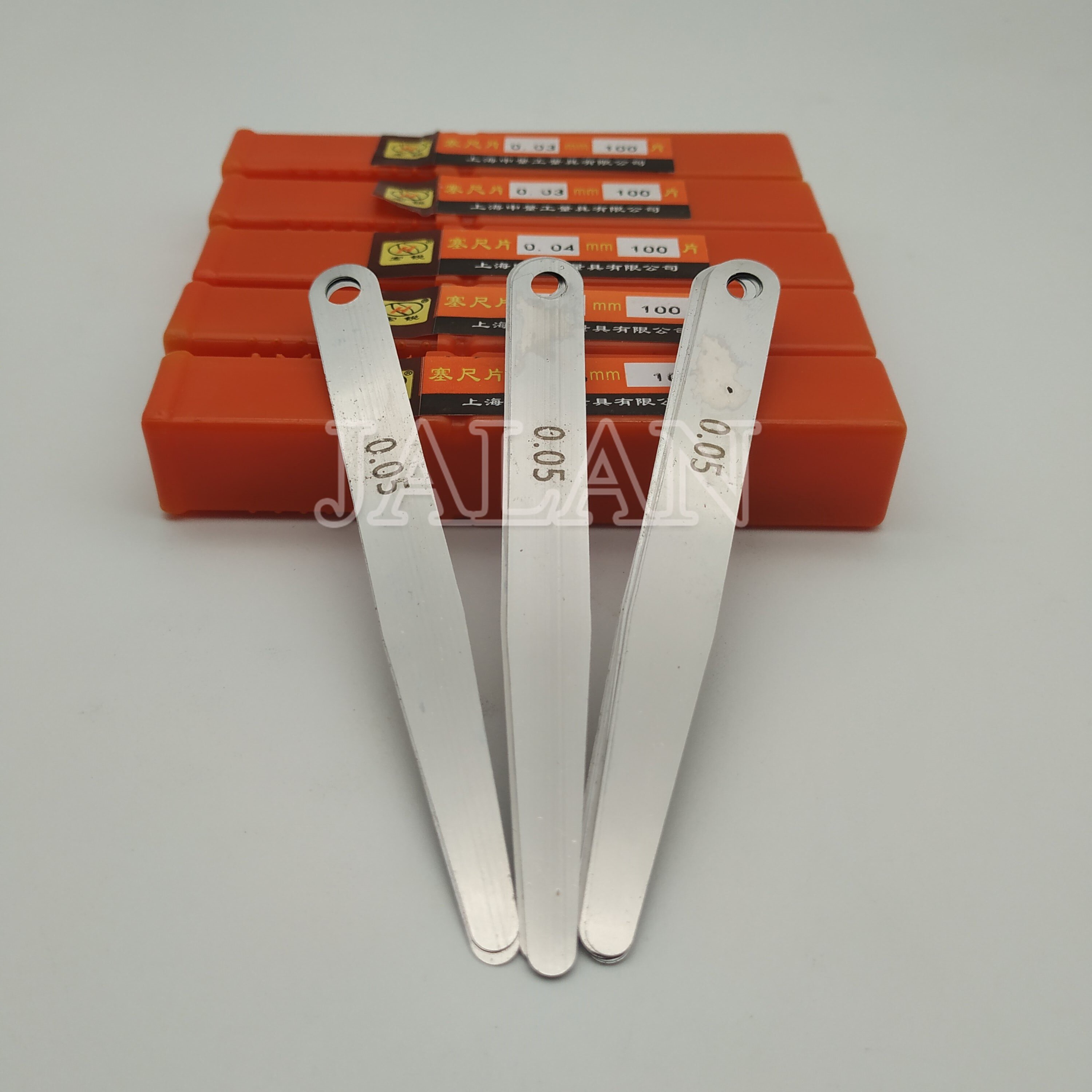 Super Thin Metal Feeler Gauge 100pcs 0.03/0.04/0.05mm/0.07mm Mobile Phone OLED LCD Glass Separate Blade Remove Tool