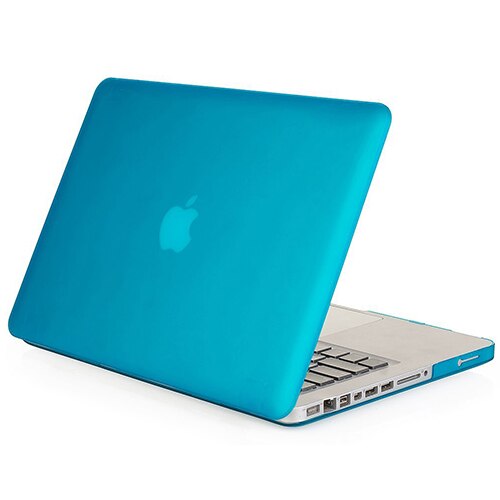 Mosiso laptop mac pro case notebook tilbehør til macbook pro 13 15 med cd drev  a1278 a1286 år + silikone kb cover: Vandblå / Pro 13 med cd-drev