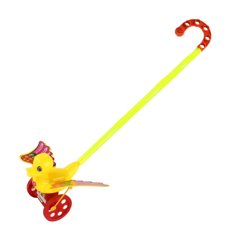 Carrito de juguete con dibujos animados para bebé, juguete de Animal para saltar