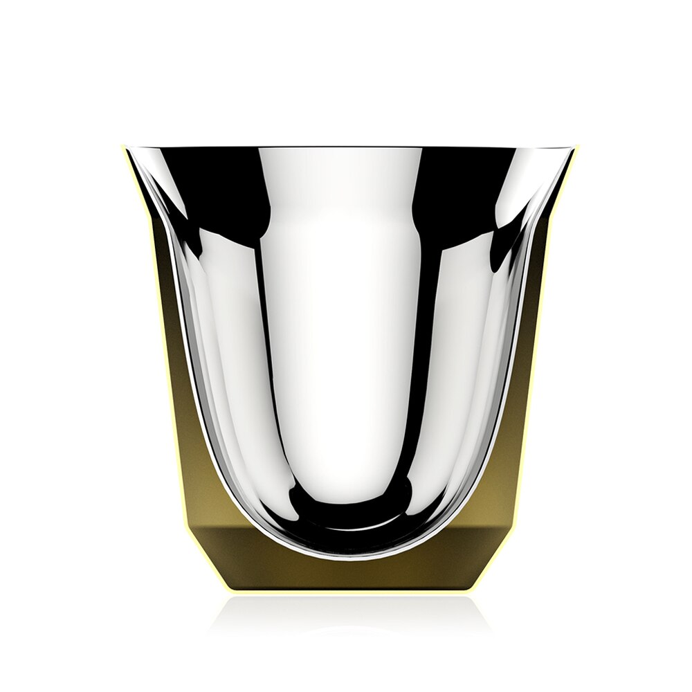 Tasse à expresso en acier inoxydable à Double paroi 80ml, isolant Nespresso Pixie, tasse à café en forme de Capsule, tasse thermique mignonne, tasses à café