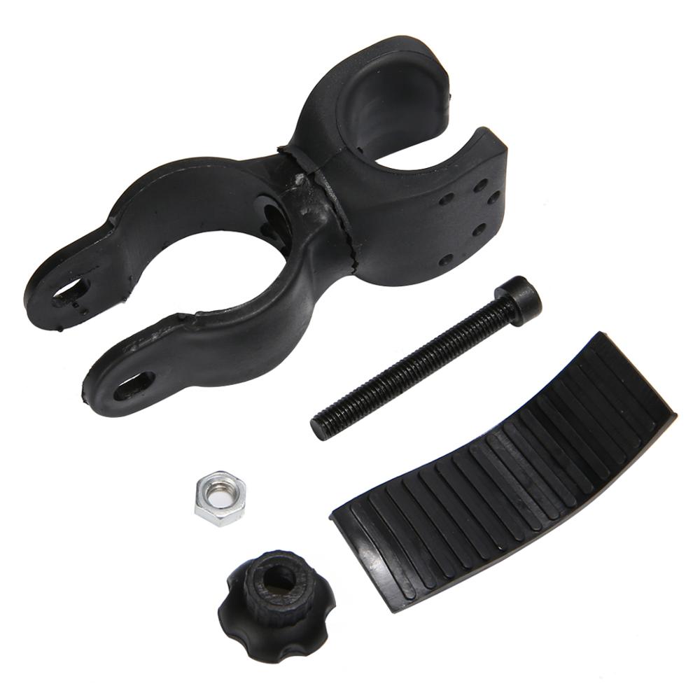 Metal Detector Flashlight Holder Pinpointer Holder Mount Clip Clamp for All Kinds of Underground Detectors