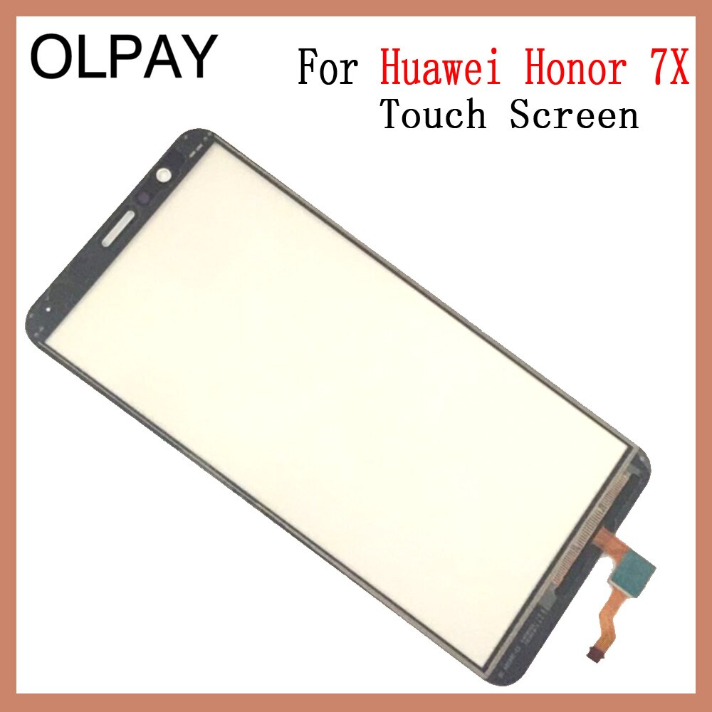 5.93 ''Touch Screen Voor Huawei Honor 7X Touch Screen Glas Digitizer Panel Lens Sensor Glas Tools Gratis Lijm En doekjes